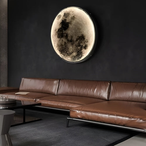 Ledsen™ GlowingMoon: 3D Glødende Måne Nat Lys Hjem Dekoration