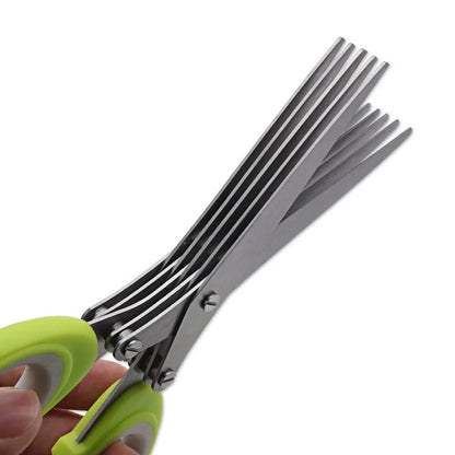 Globetrek° KitchenScissors 1+1 GRATIS: Multifunksjonell 5-blads kjøkkensaks