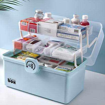 Globetrek° SmartStorage - Multifunktionel Tre-Niveaus Gennemsigtig Smart Opbevaring Organizer