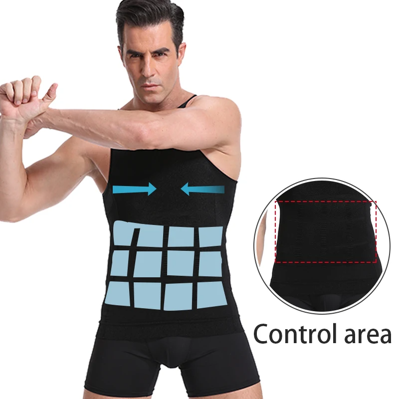 Icone™ BodyShaper 1+1 GRATIS - Menns Stilige Slanke Kroppsformende Tanktopp