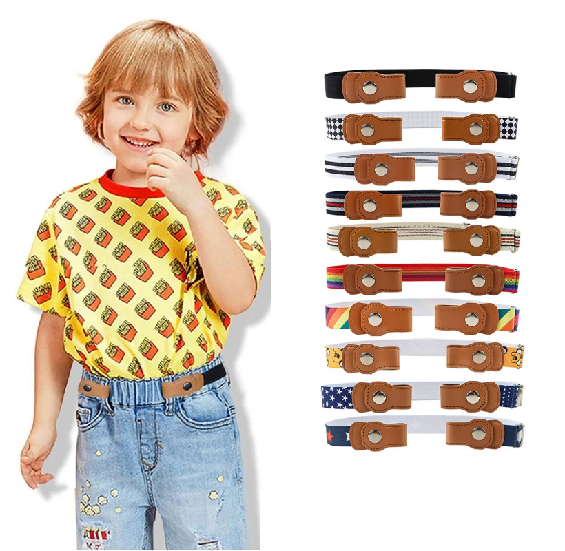 Kletshuts™ StretchBelt 1+1 GRATIS: Komfortabel Strekkbar Spennefri Barnebelte