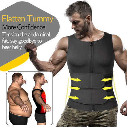 Icone™ VestShaper - Herre Legeme Contouring Komfortabel Støtte Vest Shaper