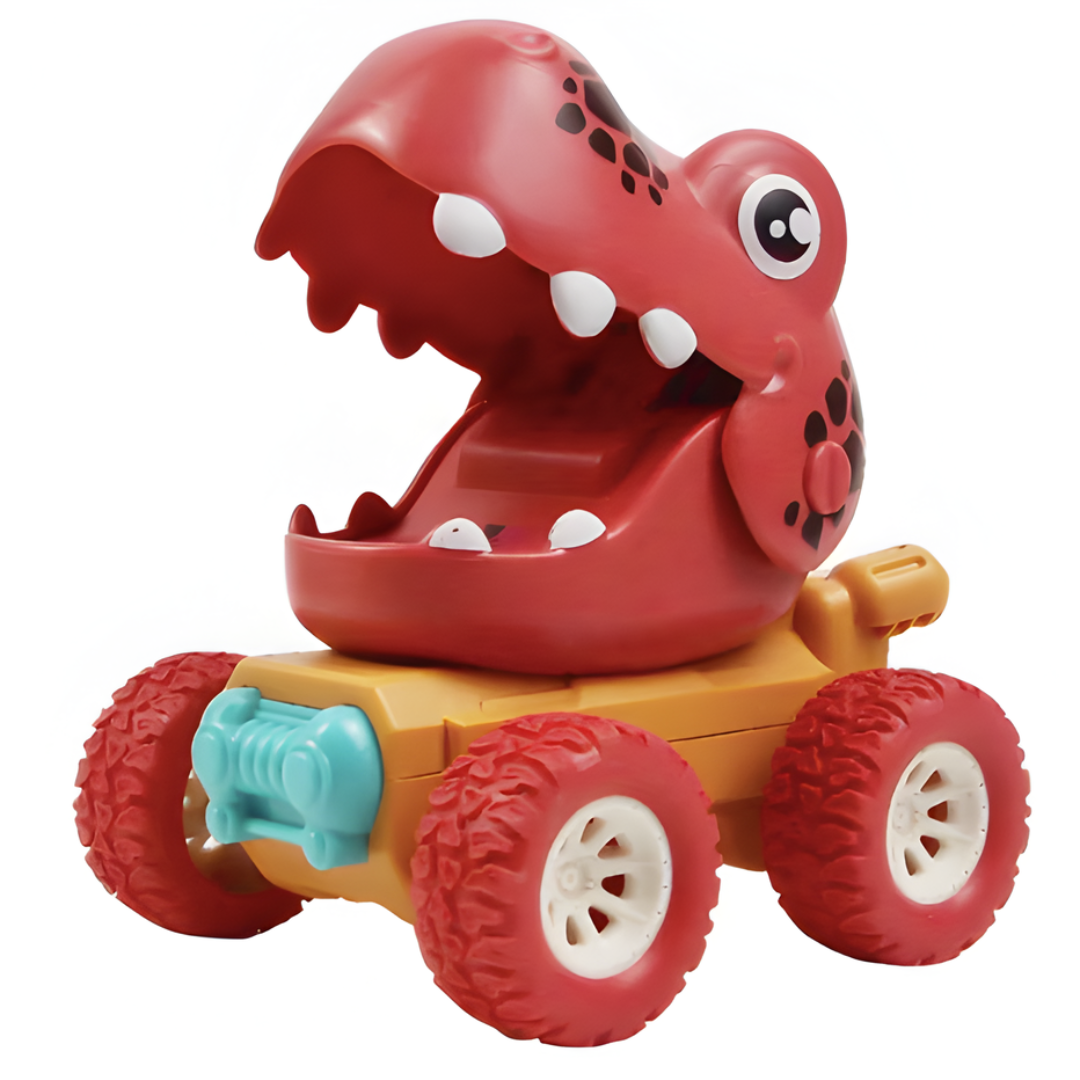 Kletshuts™ DinosaurToy: Morsomt og enkelt trekk-tilbake-design dinosaurbil-leketøy
