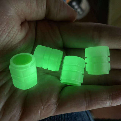 GlowTire 1+1 GRATIS: Universel Pasform Lyse Nat Synlighed Glød Dæk Design