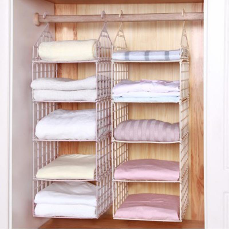 GlideHold® HangingOrganizer: Pladsbesparende Multi-Lags Vertikal Hængende OpbevaringsOrganizer