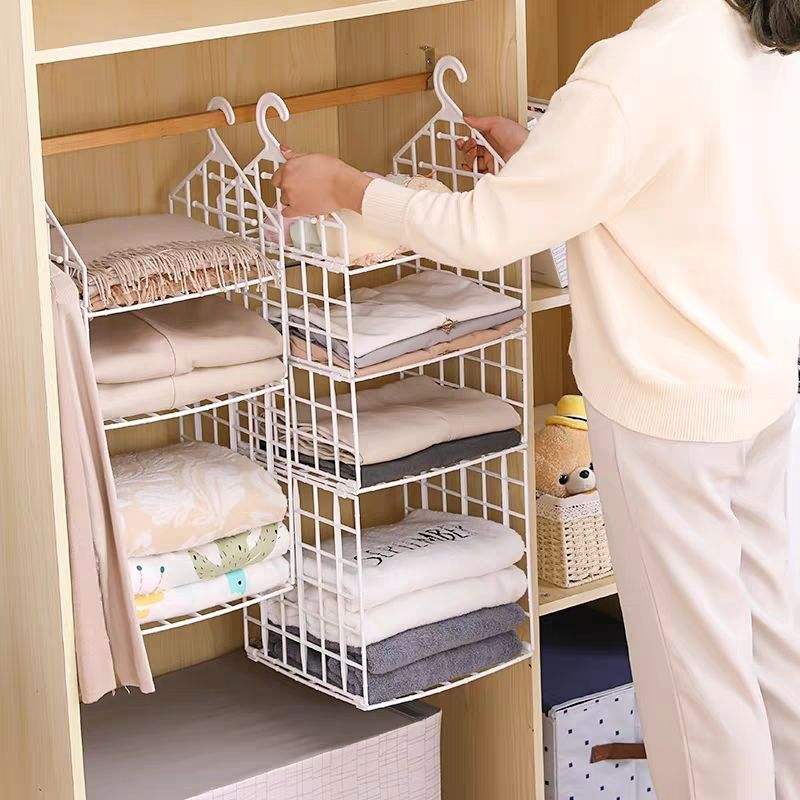 GlideHold® HangingOrganizer: Plassbesparende Flerlags Vertikal Hengende Oppbevaringsorganisator