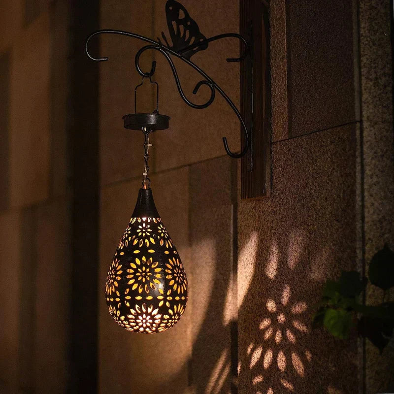 Ledsen™ DropLight: Solcelledrevet Utendørs Hagebelysning