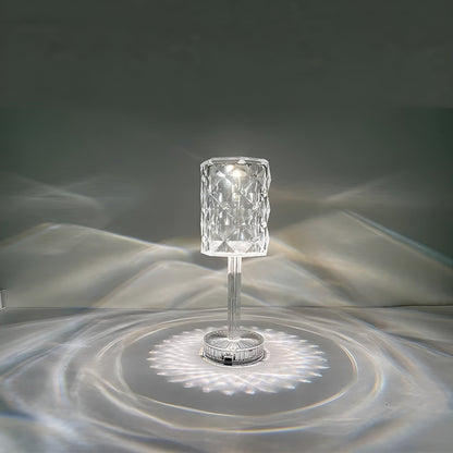 Ledsen™ SparkleLamp: Elegant Lysende Krystal Diamant Funkle Lampe