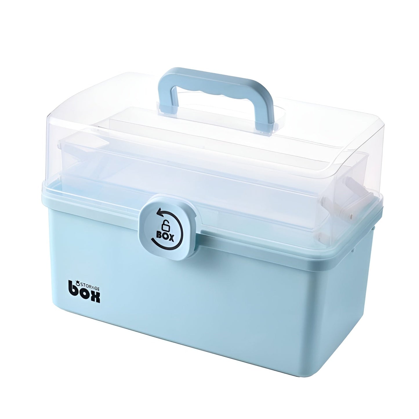 Globetrek° SmartStorage - Multifunktionel Tre-Niveaus Gennemsigtig Smart Opbevaring Organizer