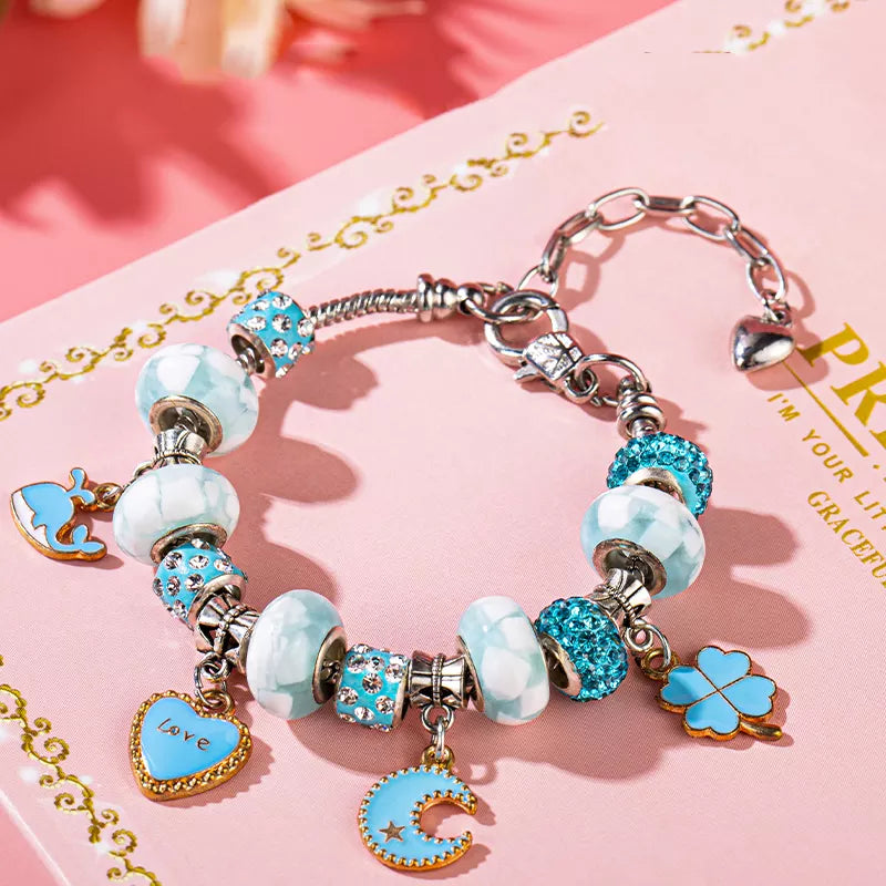 Jewelance™ BraceletKit - Gjør-Det-Selv-Sett For Fremstilling Av Charms Til Smykker