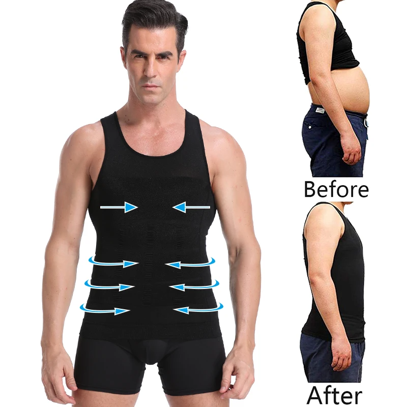 Icone™ BodyShaper 1+1 GRATIS - Menns Stilige Slanke Kroppsformende Tanktopp