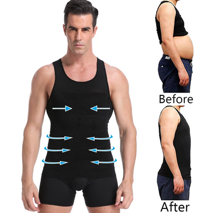 Icone™ BodyShaper 1+1 GRATIS - Menns Stilige Slanke Kroppsformende Tanktopp