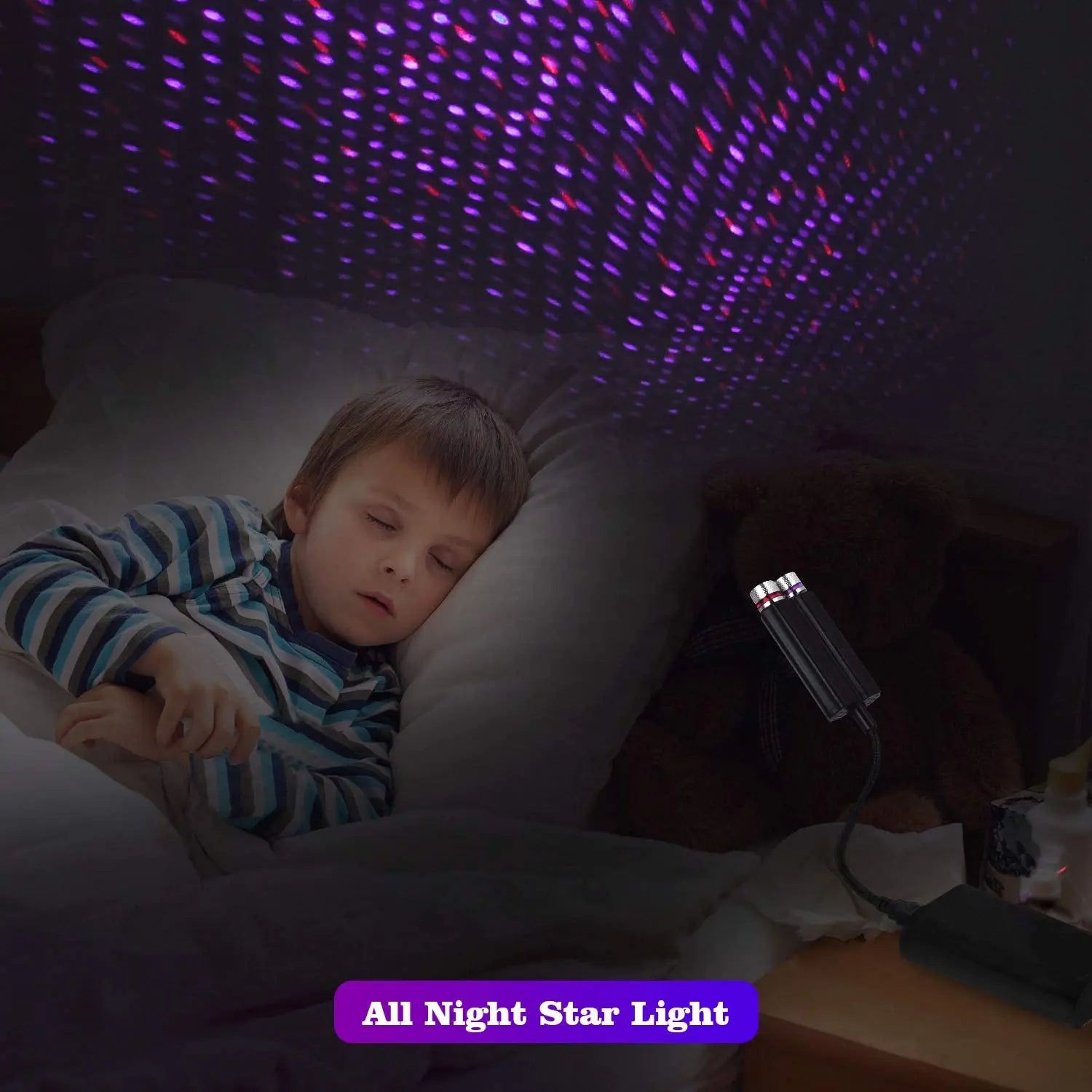 Ledsen™ MiniProjection 1+1 GRATIS: Mini LED Projeksjonslys