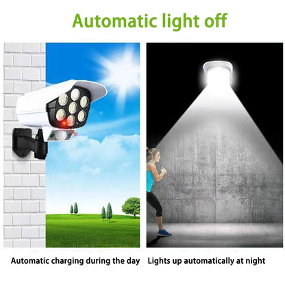 Ledsen™ CameraLight: Energibesparende Solcelledrevet Dummy Kamera Lys