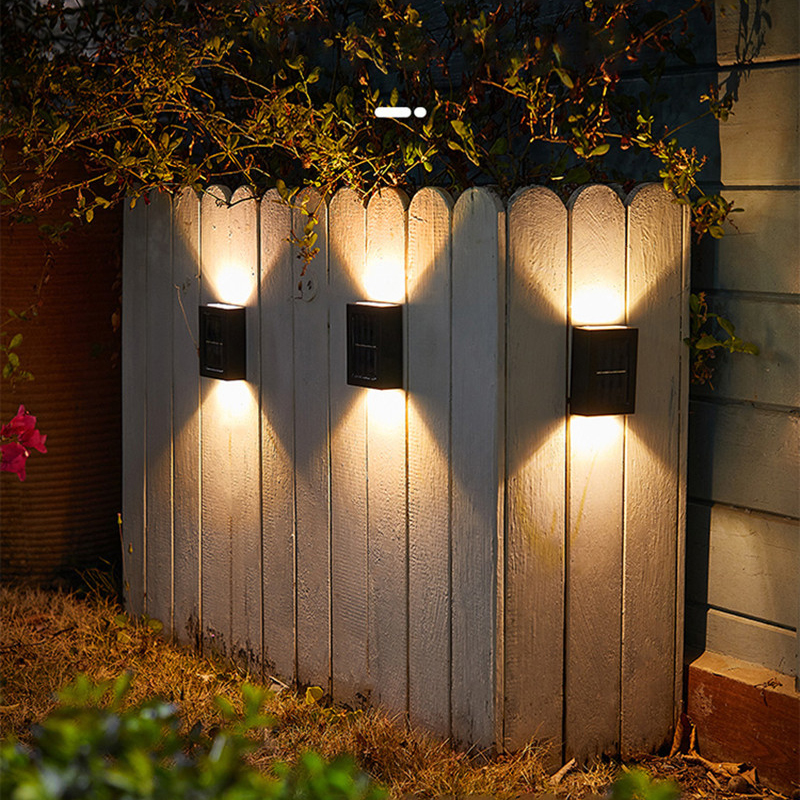 Ledsen™ WallLight: Solar Dobbelt Skygge Vegglys