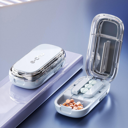 MedicineCutter: Bærbar Pilledeler Præcis Tabletfordeler Medicinskærer