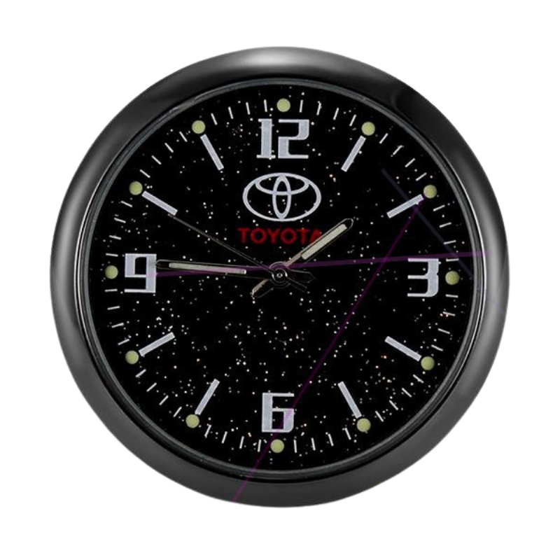 CarClock 1+1 GRATIS: Elegant kvarts bilklokke til alle kjøretøy
