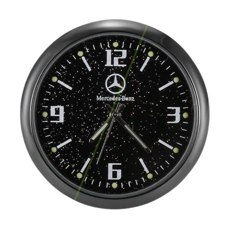 CarClock 1+1 GRATIS: Elegant kvarts bilklokke til alle kjøretøy