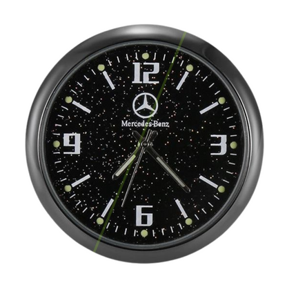 CarClock 1+1 GRATIS: Elegant kvarts bilklokke til alle kjøretøy