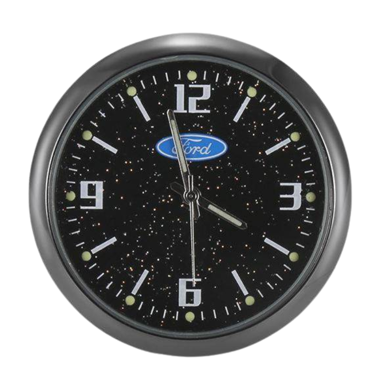CarClock 1+1 GRATIS: Elegant kvarts bilklokke til alle kjøretøy