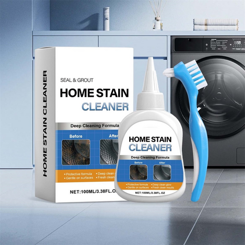 Cleaner Pro° StainSolution 1+1 GRATIS: Tung-Pligt Multi-Overflade Plet Løsning Med Skrubbe-Børste