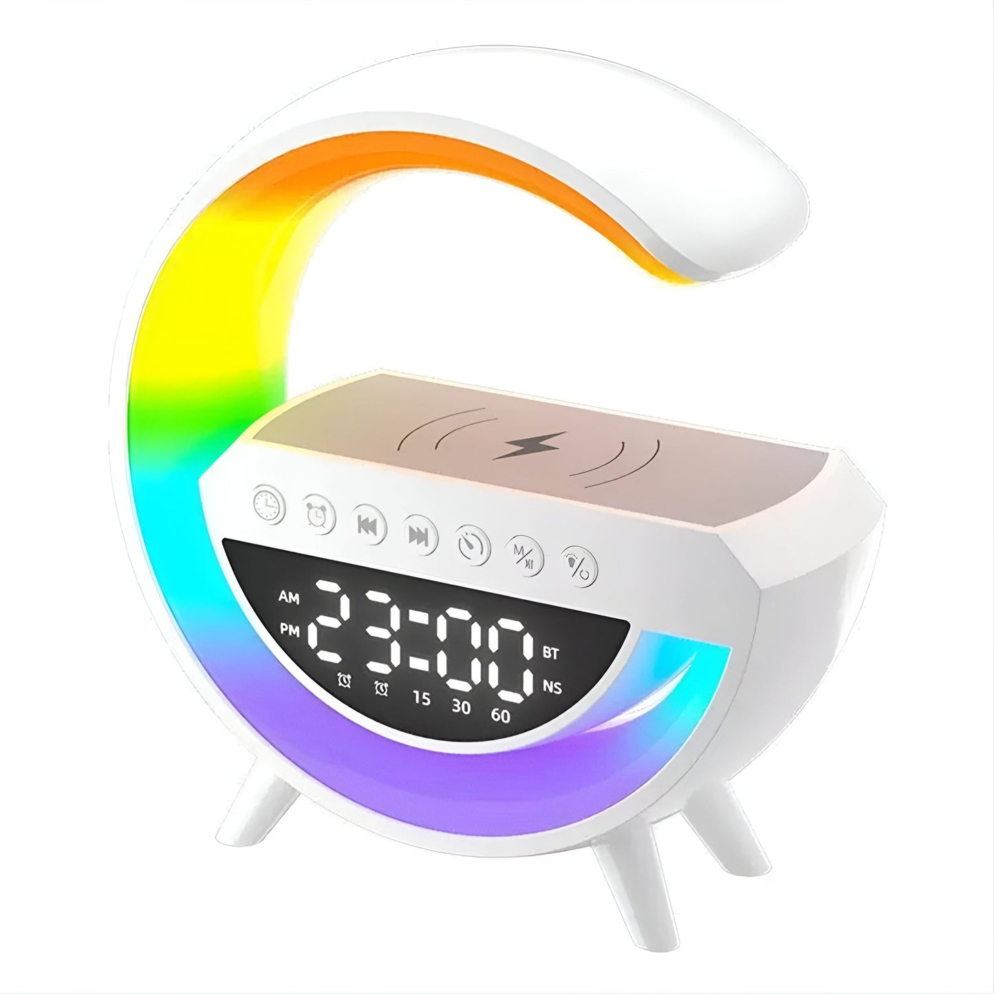 Ledsen™ Relaxi: Smart Avslapning Lys Atmosfære Bluetooth-høyttaler og Lader