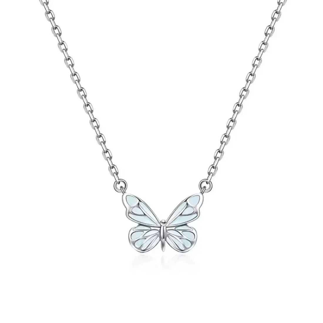 Jewelance™ GlowingButterfly 1+1 GRATIS: Mote Glødende Sommerfugl Halskjede Og Armbånd Sett