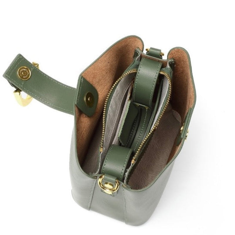 Icone™ BucketBag: Uformell Elegant Minimalistisk Og Stilfull Bucket Bag