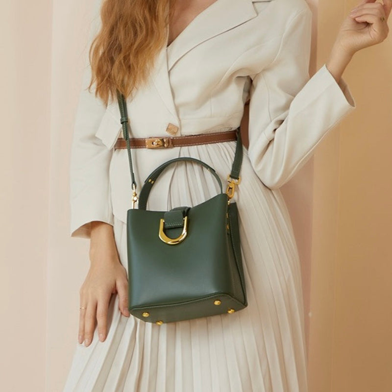 Icone™ BucketBag: Casual Elegant Minimalistisk Og Stilfuld Bucket Bag