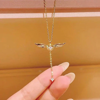 Jewelance™ WingsNecklace 1+1 GRATIS: Elegant Minimalistisk Stil Vinger Halskæde