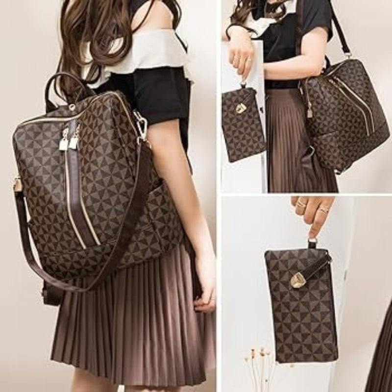 Icone™ GlamBag: Trendy Stor Kapasitet Allsidig Veske
