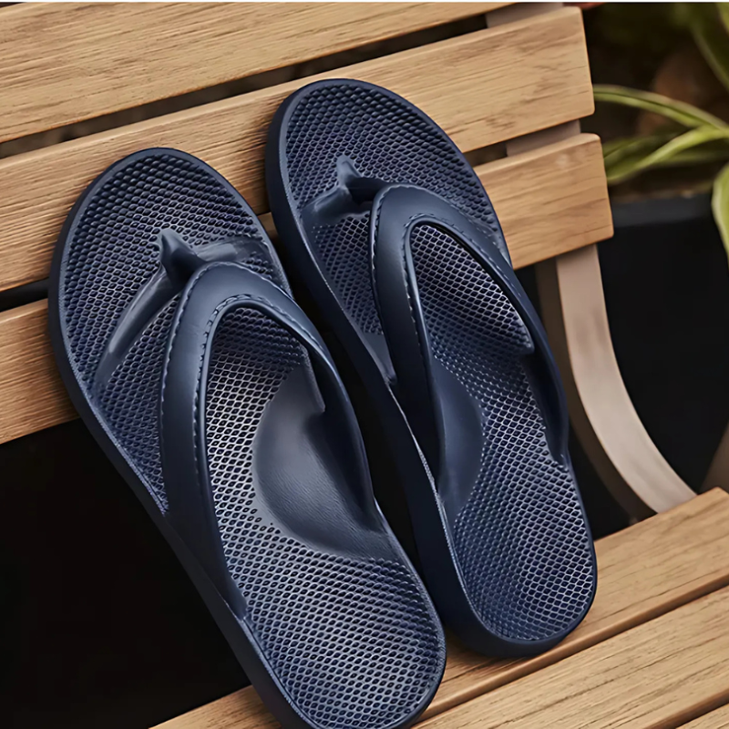 Happy™ ComfortSlippers 1+1 GRATIS: Lettvekt Sklisikre Sommertøfler Til Kvinner