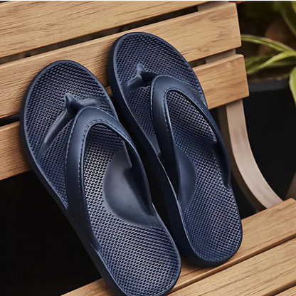 Happy™ ComfortSlippers 1+1 GRATIS: Lettvekt Sklisikre Sommertøfler Til Kvinner