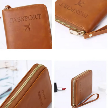 Icone™ TravelWallet 1+1 GRATIS: Alt-i-ett passholder og reiselommebok
