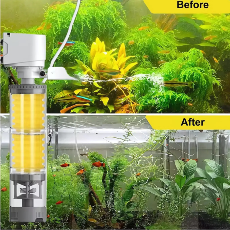 AquariumFilter: Vannsirkulasjon Og Filtrering Akvariefiltersett
