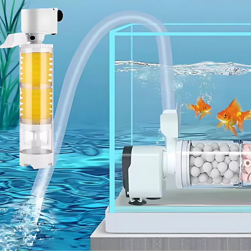 AquariumFilter: Vannsirkulasjon Og Filtrering Akvariefiltersett