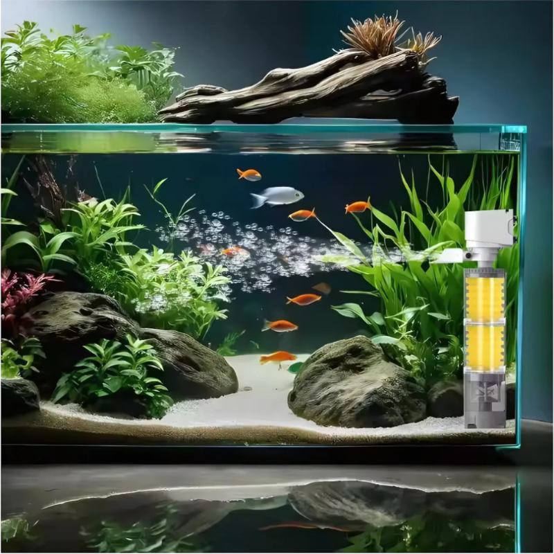 AquariumFilter: Vannsirkulasjon Og Filtrering Akvariefiltersett