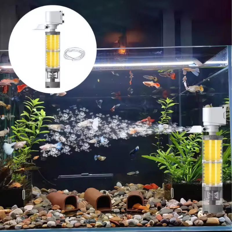 AquariumFilter: Vannsirkulasjon Og Filtrering Akvariefiltersett