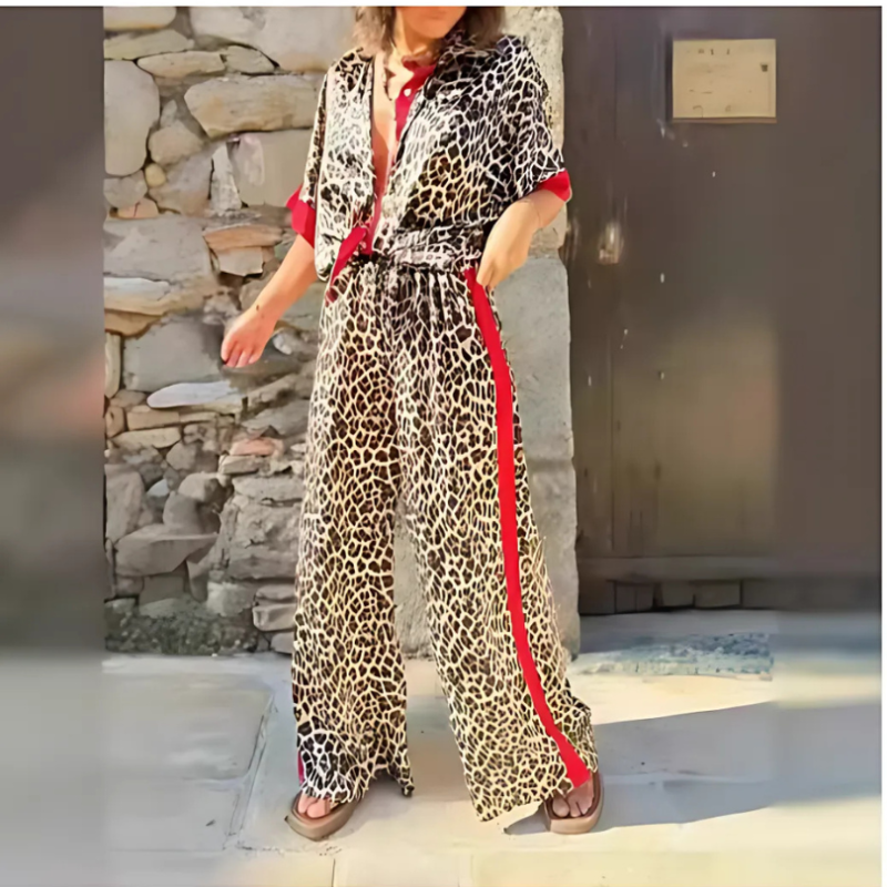 Icone™ LeopardOutfit: Komfort Hele Dagen Med 2-Delt LeopardOutfit Sett