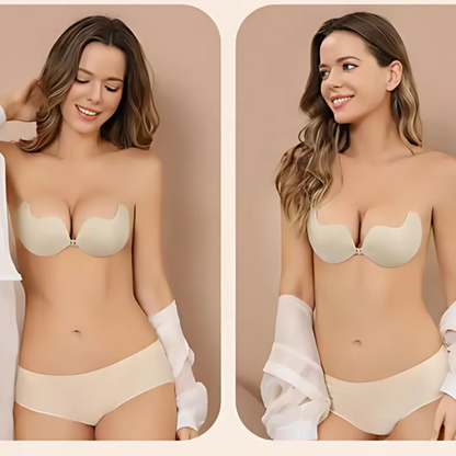 Icone™ PushBra 1+1 GRATIS: Selvklebende Stroppløs Push-Up-BH