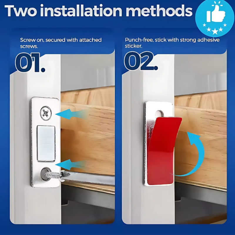 MagnetCatch 6+6 GRATIS: Sterk Magnetisk Fangst For Skap Og Dører
