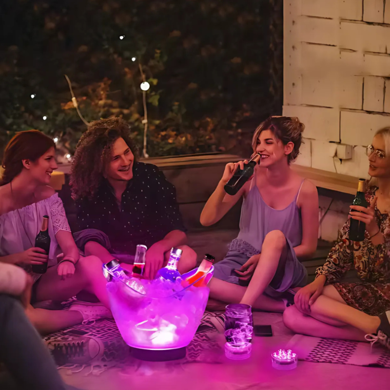 Ledsen™ PoolLights 1+1 GRATIS: Vanntett LED Basseng-, Bade- og Festlys
