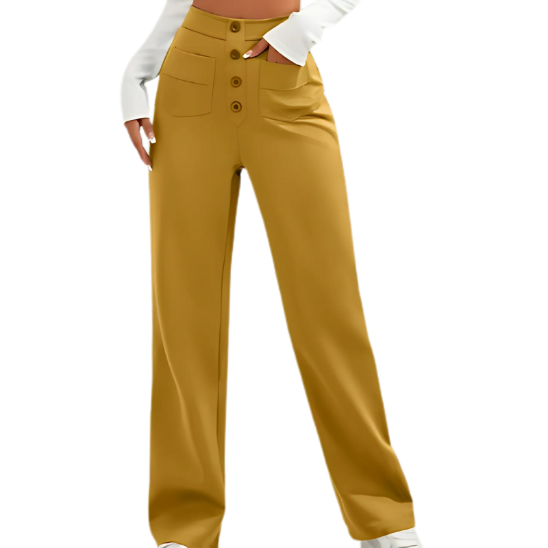 Icone™ FlexTrousers: Høy midje, komfort hele dagen, fleksible bukser