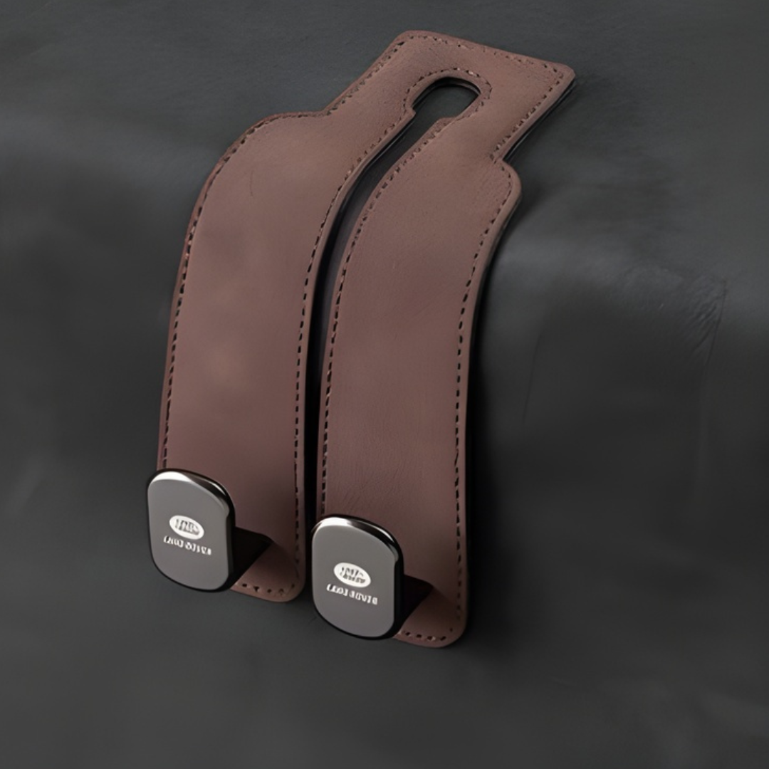 CarHooks 1+1 GRATIS: Kraftige Doble Hodestøtte Bil Kroker Til