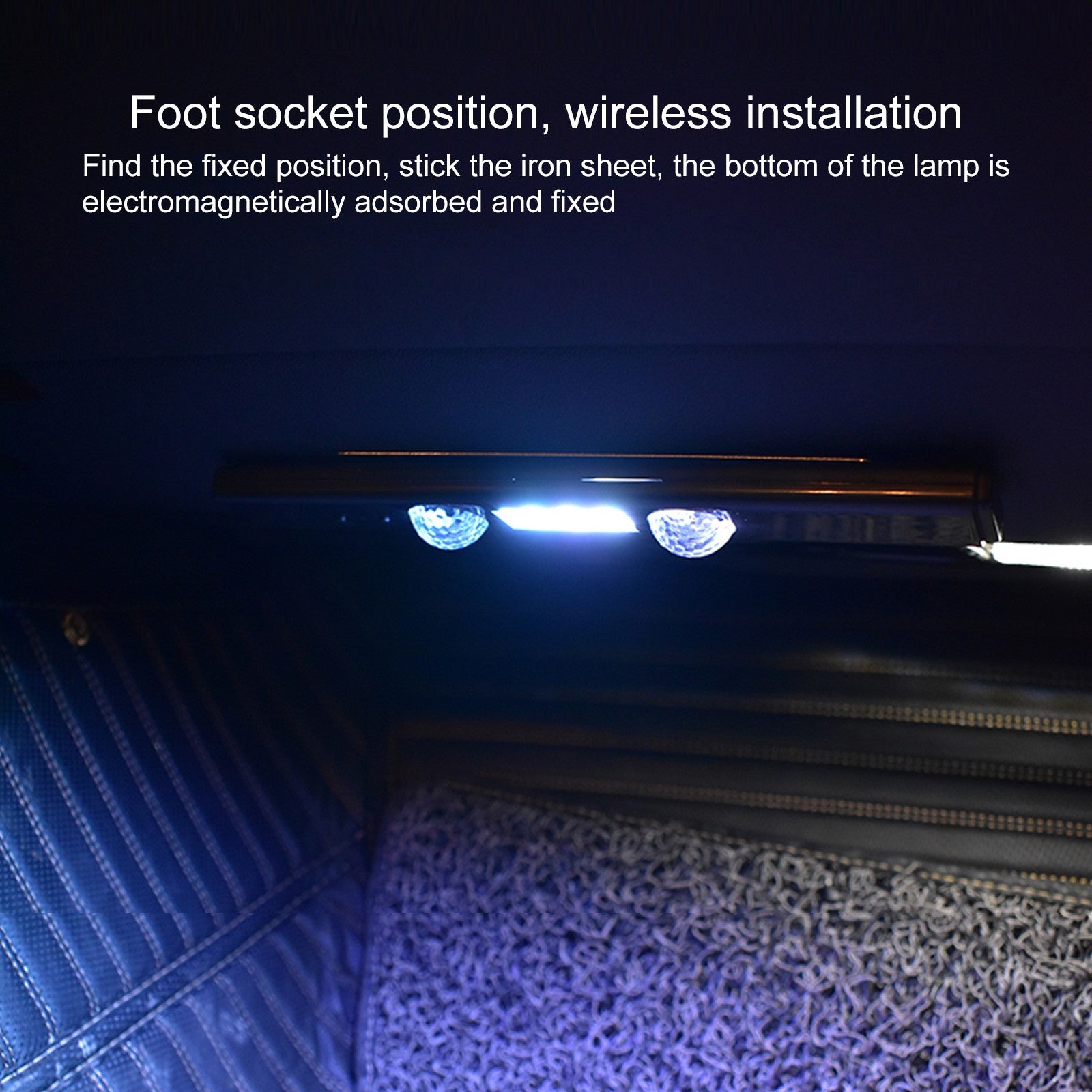 Ledsen™ GlowLights: Ambient Bilinteriør Projektor Glødelys
