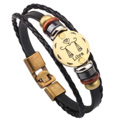 Jewelance™ ZodiacBracelet 1+1 GRATIS: Justerbart Vintage Charme Stjernetegn Armbånd