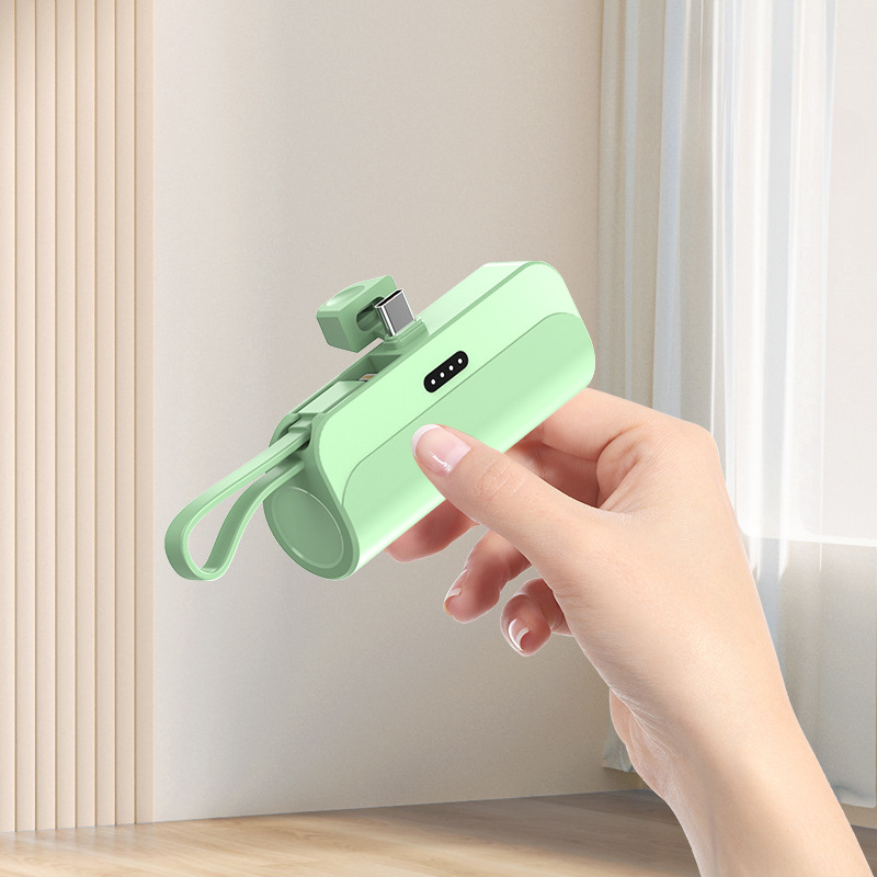 PocketPowerbank - Kompakt Design Hurtig Opladning Nem At Tage Med Lomme Powerbank