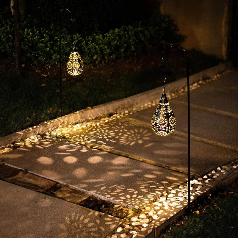 Ledsen™ DropLight: Solcelledrevet Utendørs Hagebelysning