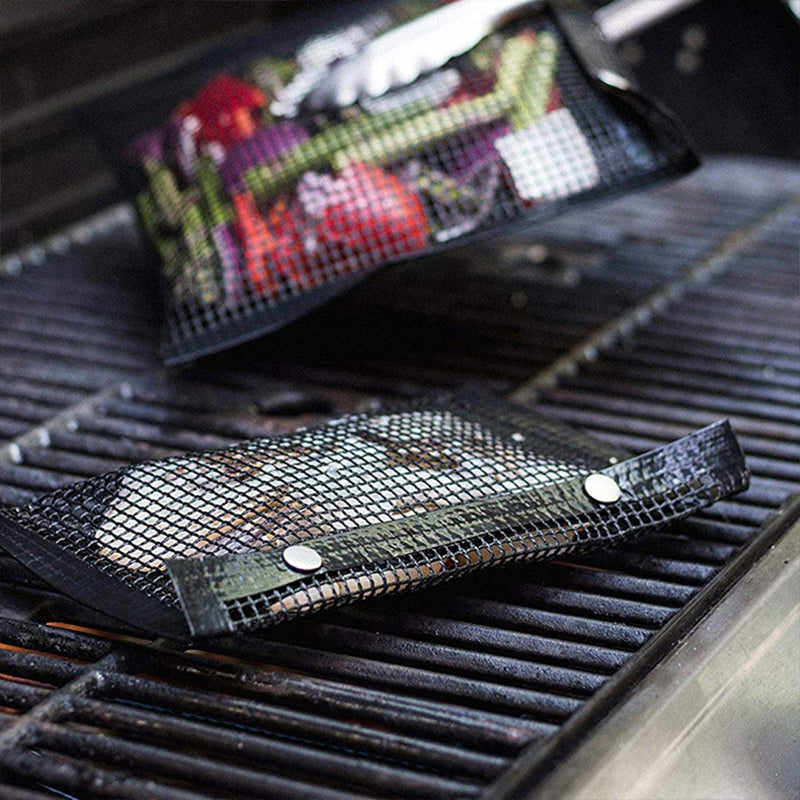 GrillBag - Gjenbrukbare Grillposer av Mesh