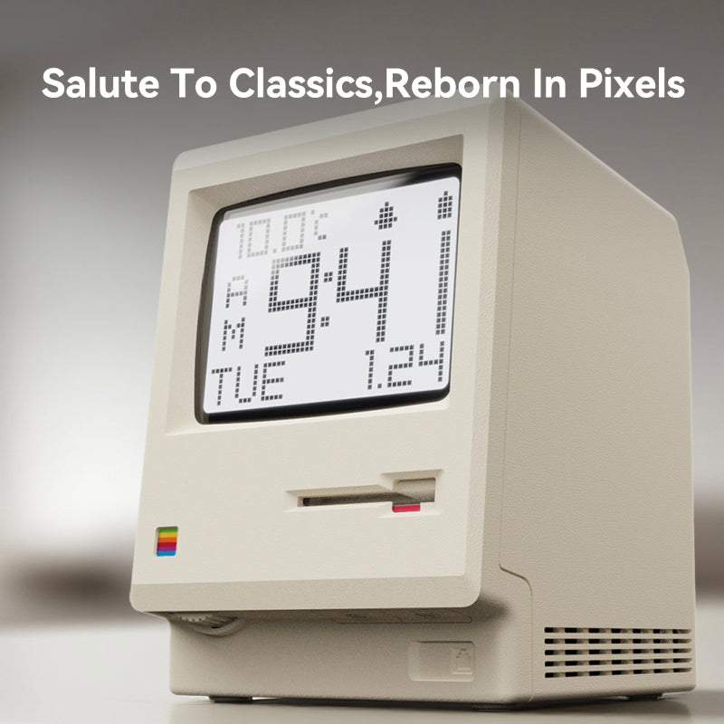 DeskClock™ - Minimalistisk Vintage-Inspireret Skrivebordsur Dekor